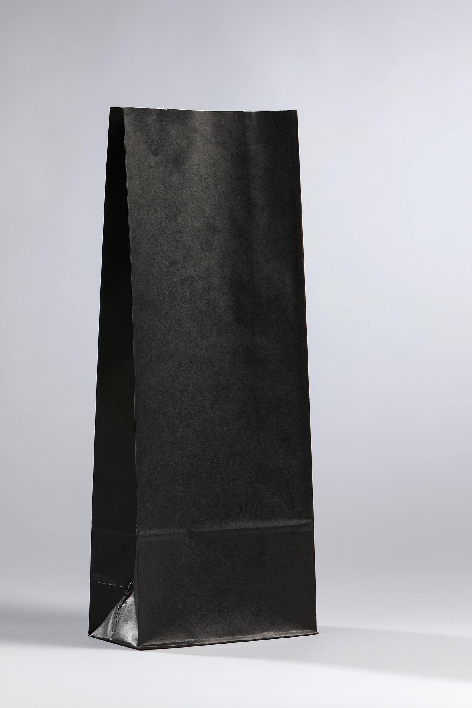 OPP laminated black paper bags