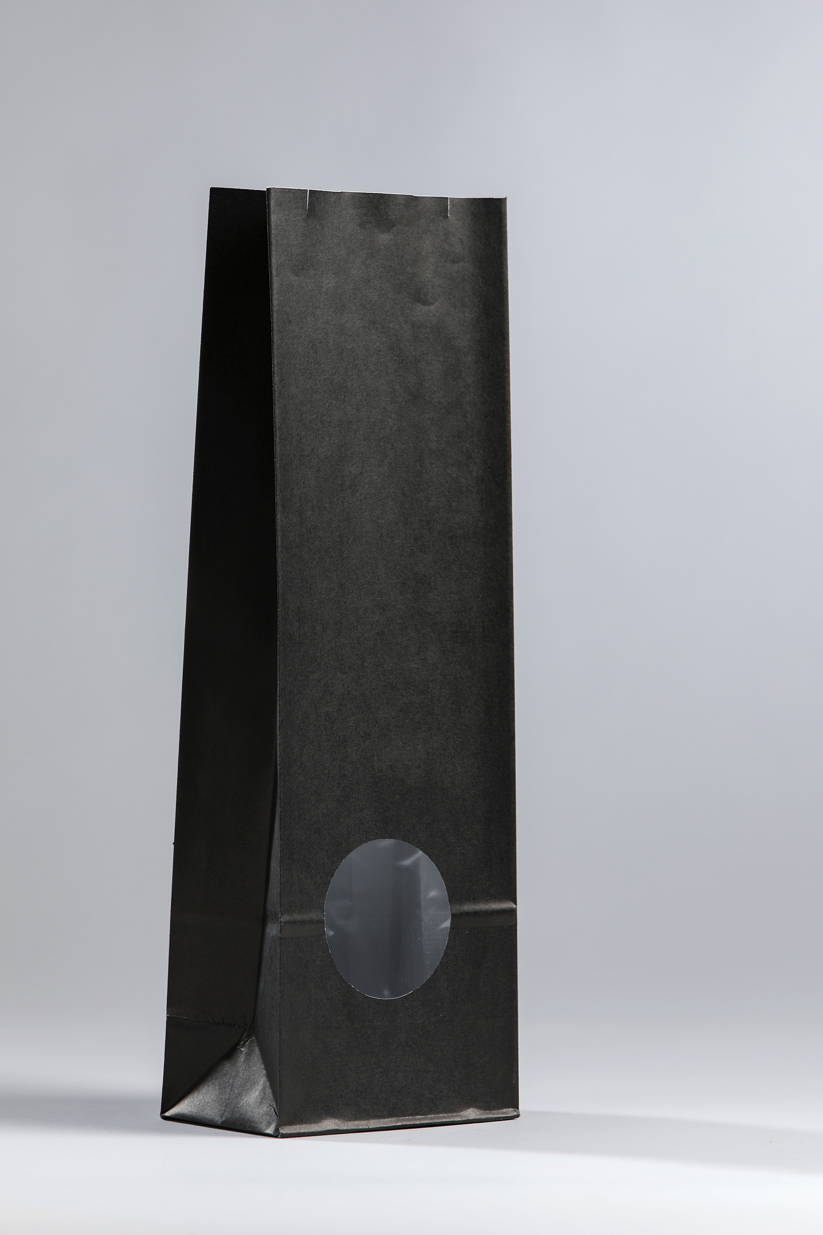 Window black paper bags