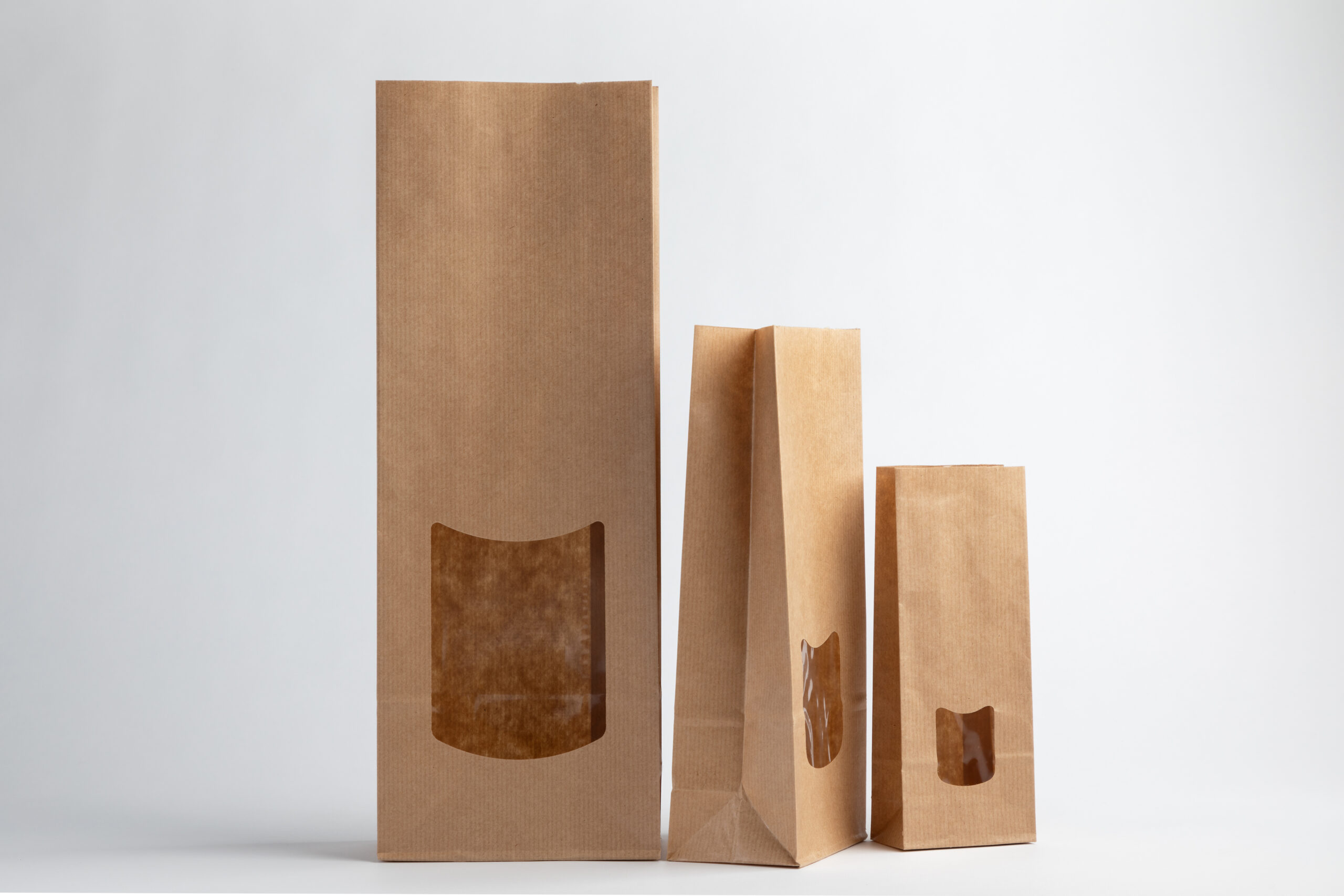 Window brown paper bags - Image 2