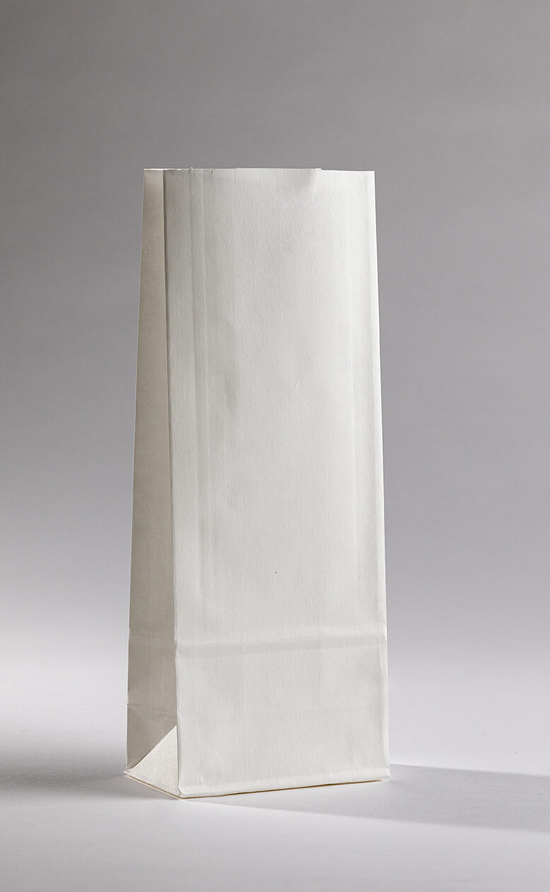 Extra greaseproof white paper bags