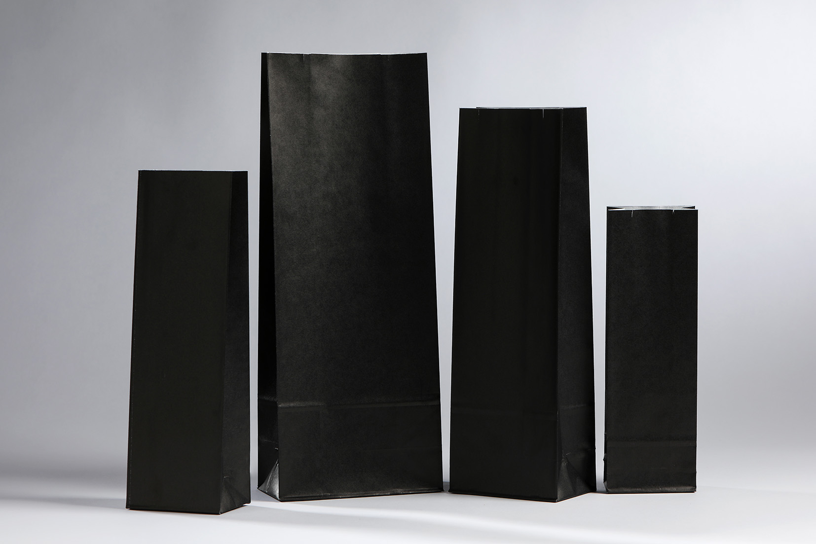 OPP laminated black paper bags - Image 2